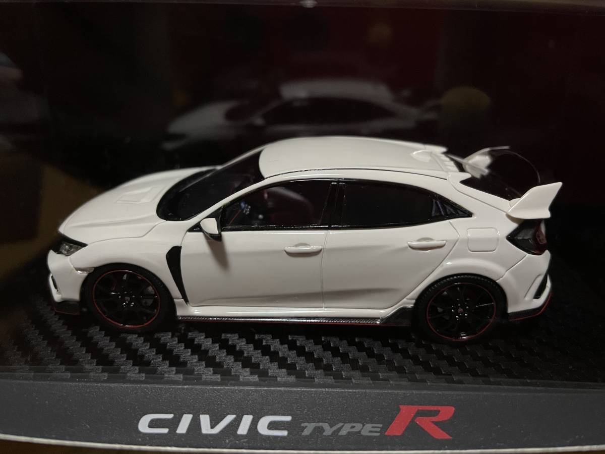 【レア】1/43 ホンダ シビック タイプR FK8 ホンダコムテック レア】1/43 ホンダ シビック タイプR FK8 ホンダコムテック