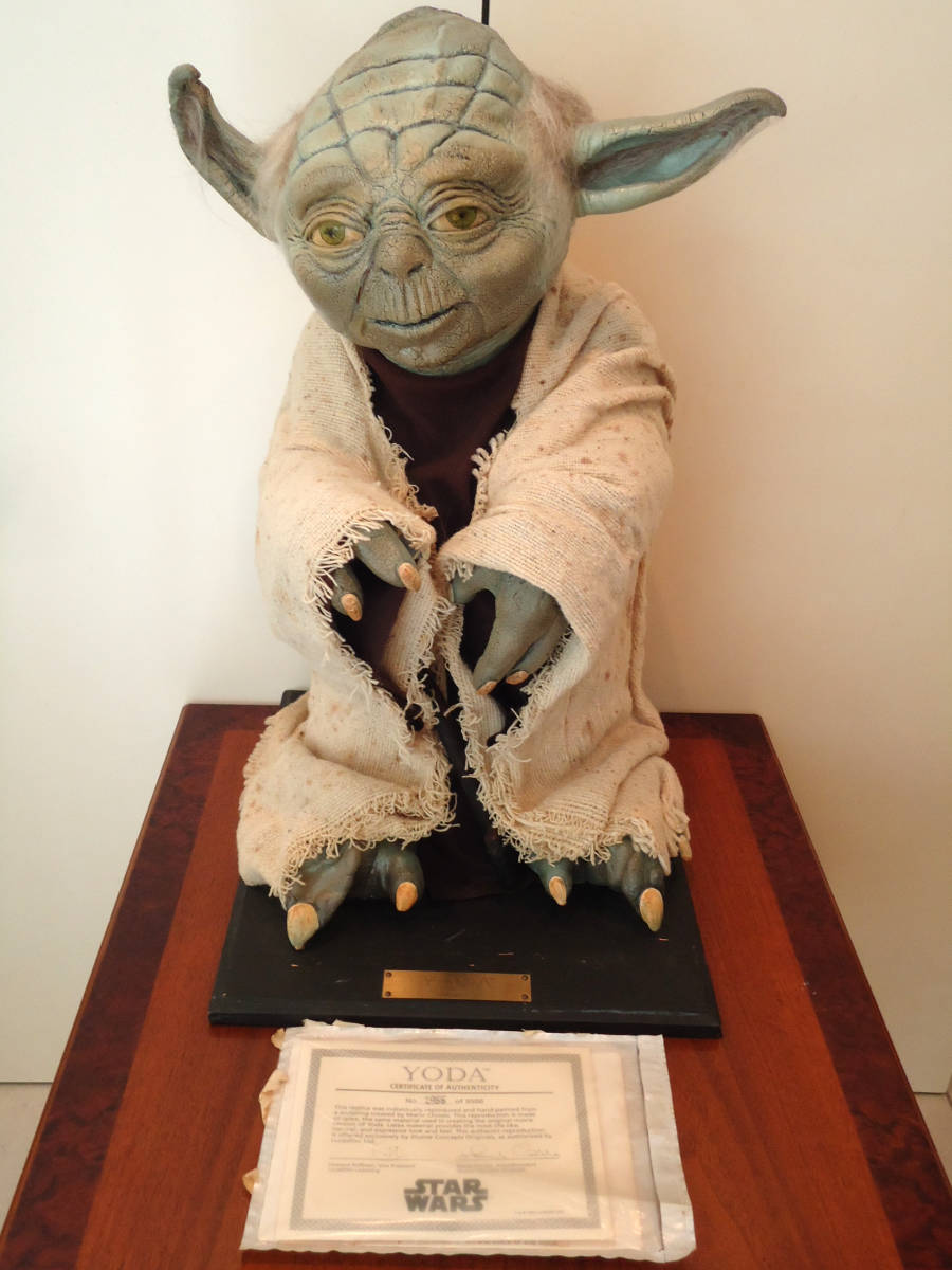 STAR WARS YODA スター・ウォーズ 世界9500体限定 等身大 スターウォーズ 1 ヨーダ illusive イリューシブ 9500体世界