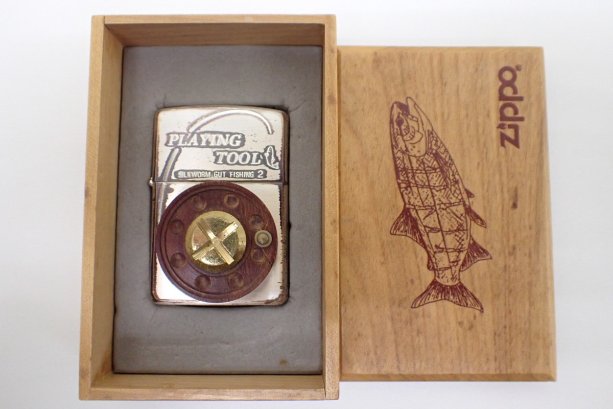 ジッポーライター プレイングツール No Fr 4 Zippo Playing Tool Silkworm Gut Fishing 2 喫煙グッズ 魚 釣り の落札情報詳細 ヤフオク落札価格情報 オークフリー スマートフォン版