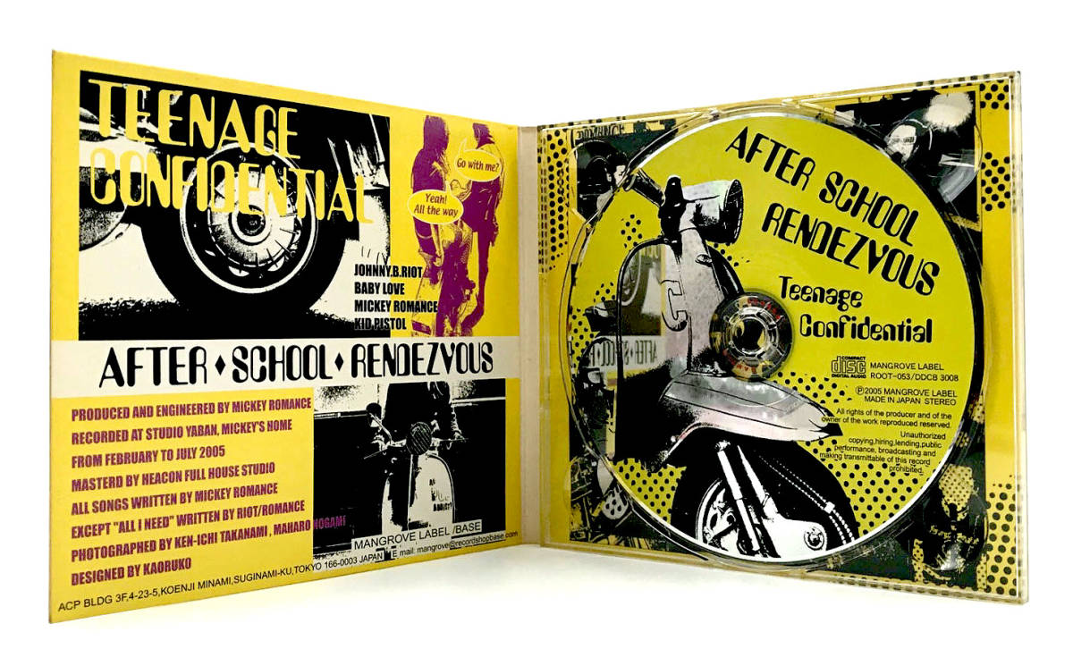 TEENAGE CONFIDENTIAL ティーンエイジコンフィデンシャル teenage confidential: the story of mickey romance