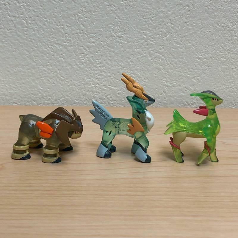 テラキオン コバルオン ビリジオン クリア 3体セット ポケモン