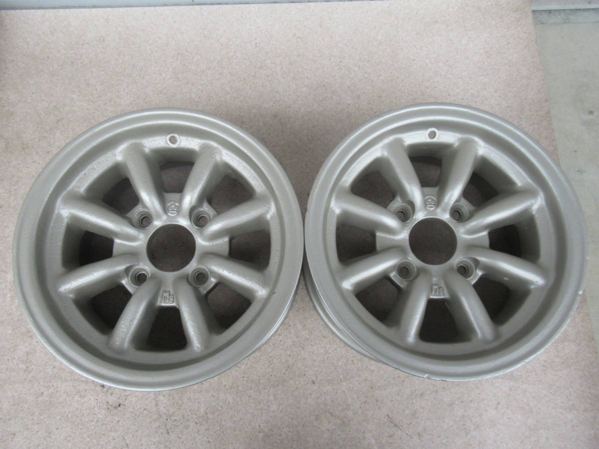 ワタナベホイール RSワタナベ 6J 13インチ 2本セット 114.3 中古 