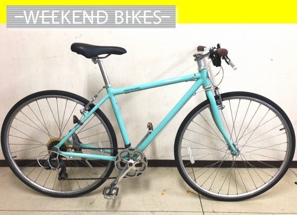 人気色良品！あさひ製WEEKEND アルミ 700C シマノ7速 510mm