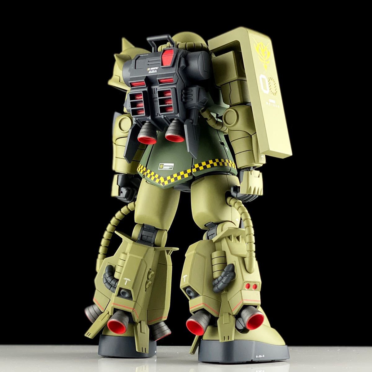 Hguc 1 144 ブレニフ オグス専用 ザク 改修塗装済 完成品 ガンダム Ms 06r の落札情報詳細 ヤフオク落札価格情報 オークフリー スマートフォン版