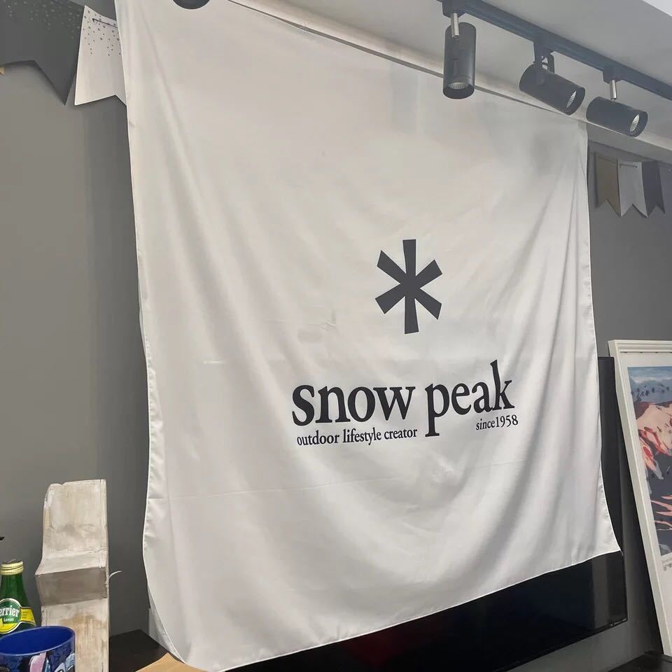 新品】Snow Peak スノーピーク タペストリー フラッグ ビッグ