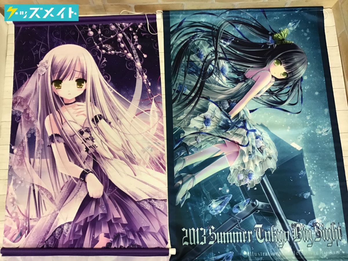 現状 絵師 イラストレーター てぃんくる 軸中心派 ロングタペストリー C84 13 東京ビッグサイト A1タペストリー 計2点 の落札情報詳細 ヤフオク落札価格情報 オークフリー スマートフォン版