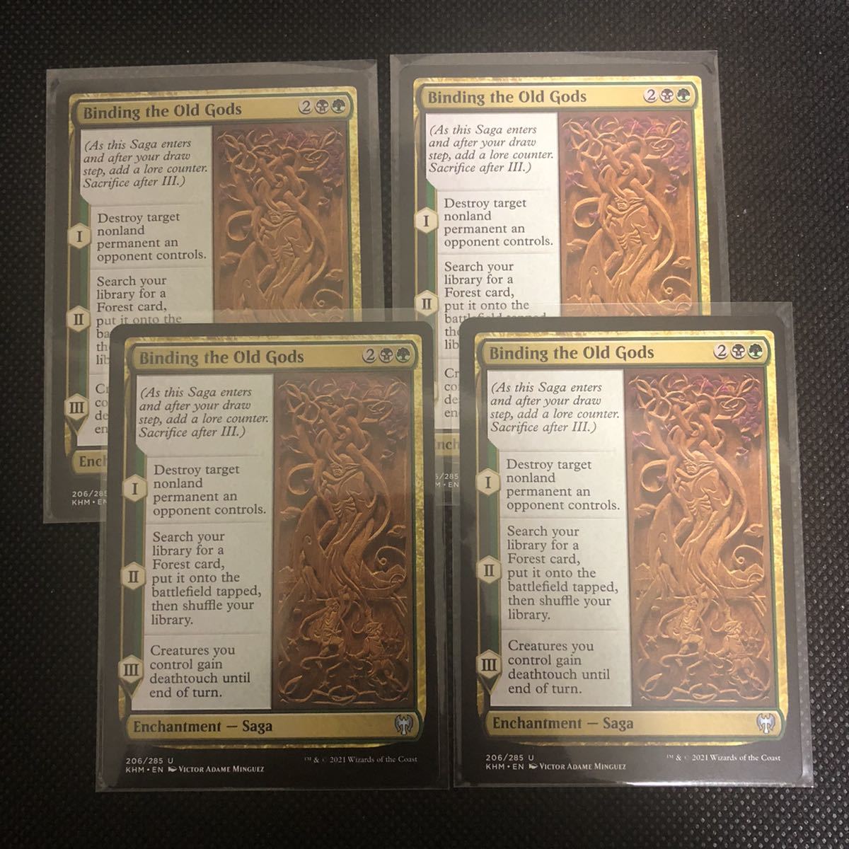 Mtg 古き神々への拘束 英語版 4枚 の落札情報詳細 ヤフオク落札価格情報 オークフリー スマートフォン版