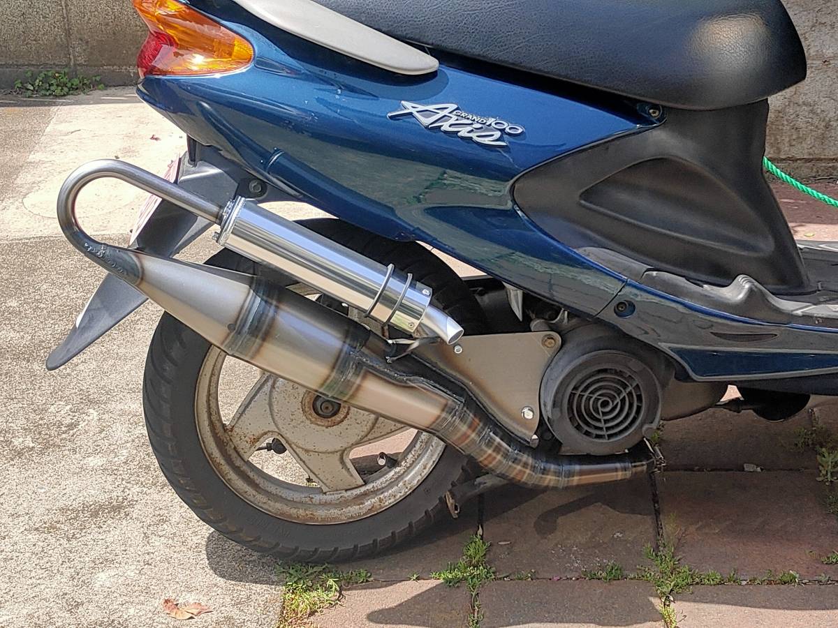 ベリアル ステルス マフラー グランドアクシス 100 Bw's グランド