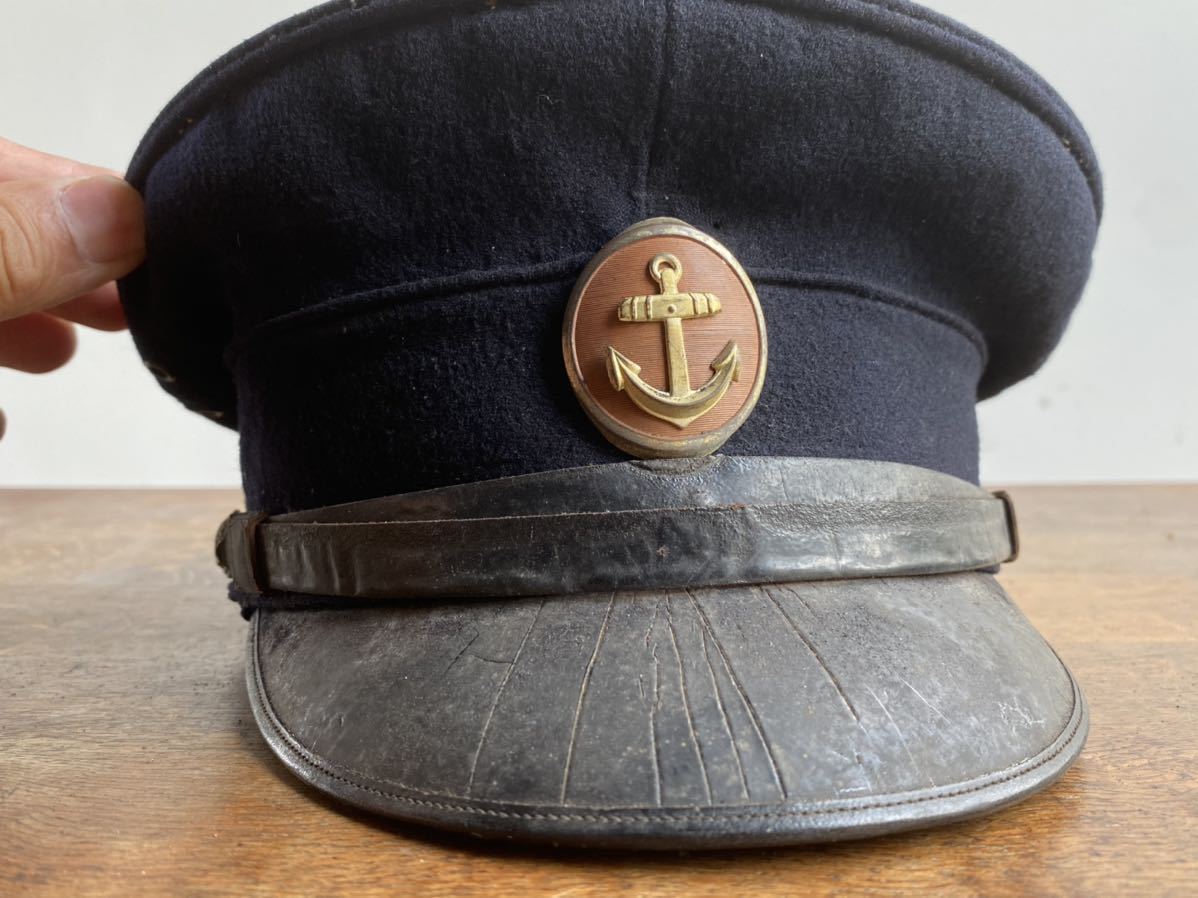 大日本帝国海軍制帽 2点 舞鶴鎮守府所属 イカリマーク 碇 錨 昭和19年 の落札情報詳細 ヤフオク落札価格情報 オークフリー スマートフォン版