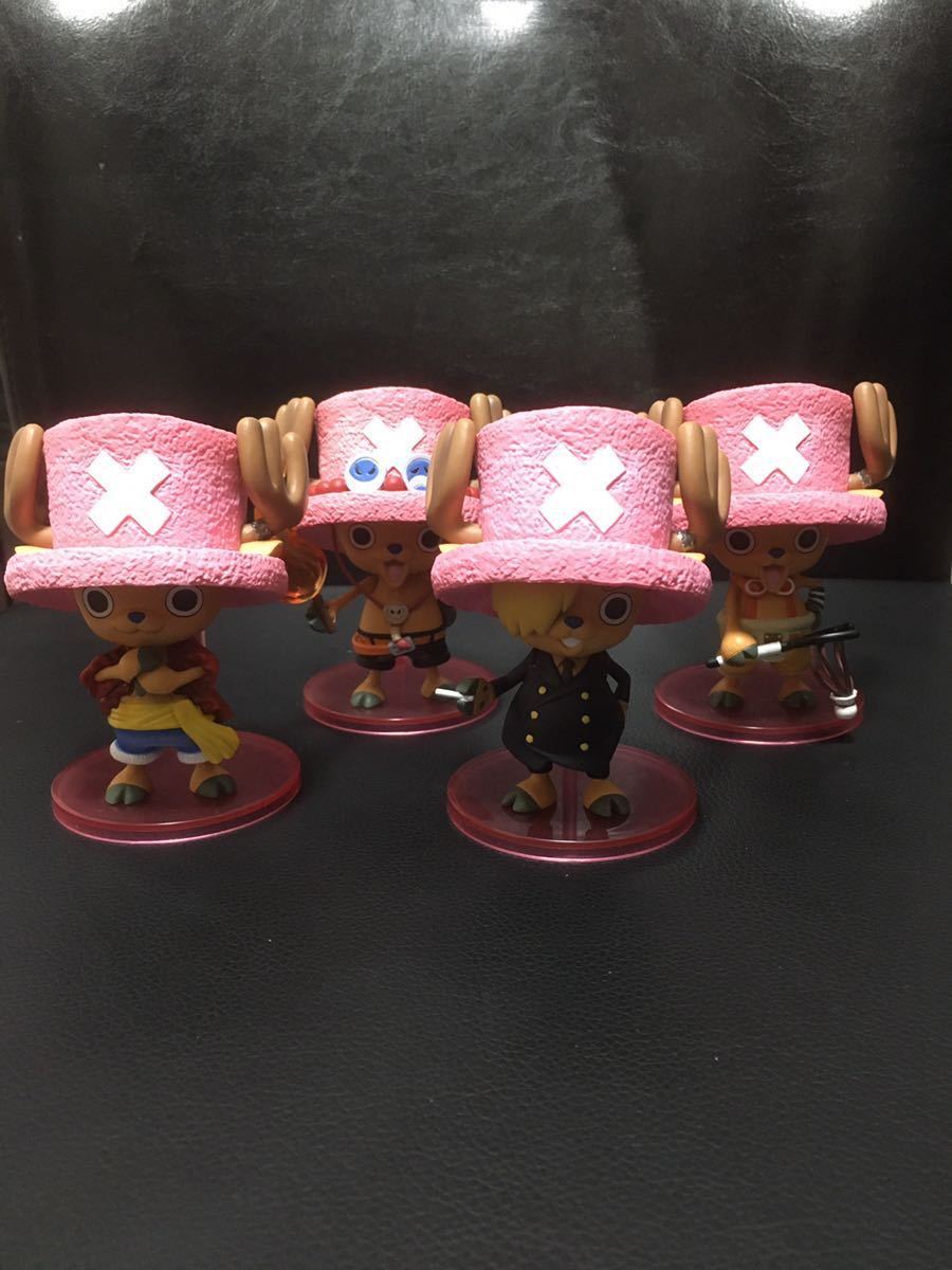 ワンピース チョッパー 目指せ海賊フィギュア 新世界編 With エース 全4種セット ルフィ エース サンジ ウソップ の落札情報詳細 ヤフオク落札価格情報 オークフリー スマートフォン版