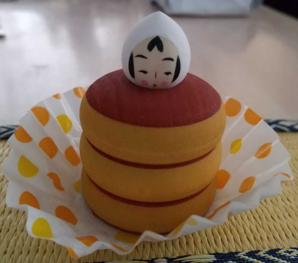送料無料！ 鈴木明工人 ミニこけし パンケーキちゃんの落札情報詳細