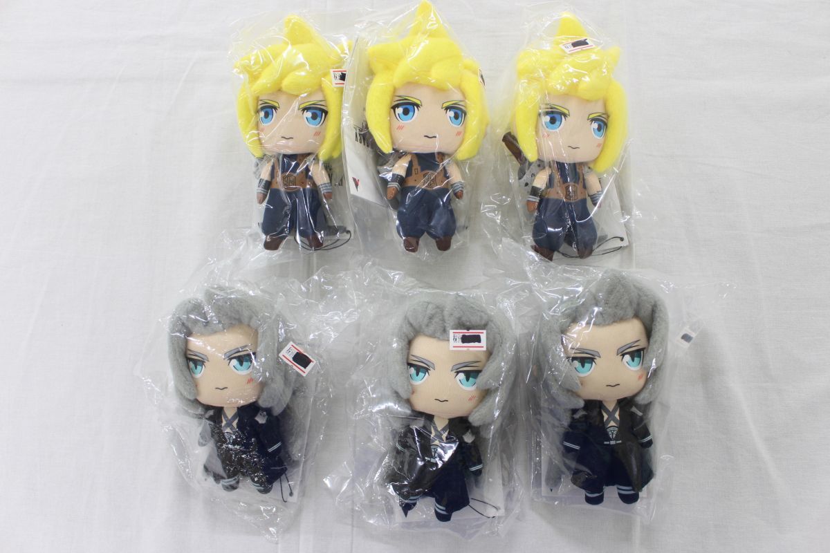 P00 ファイナルファンタジー Ff7リメイク クラウド セフィロス ぬいぐるみ まとめ大量グッズセット品 の落札情報詳細 ヤフオク落札価格情報 オークフリー スマートフォン版