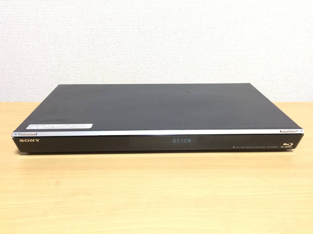 美品！ソニー ブルーレイレコーダー BDZ-EW500 2013年製 HDD内蔵 SONY
