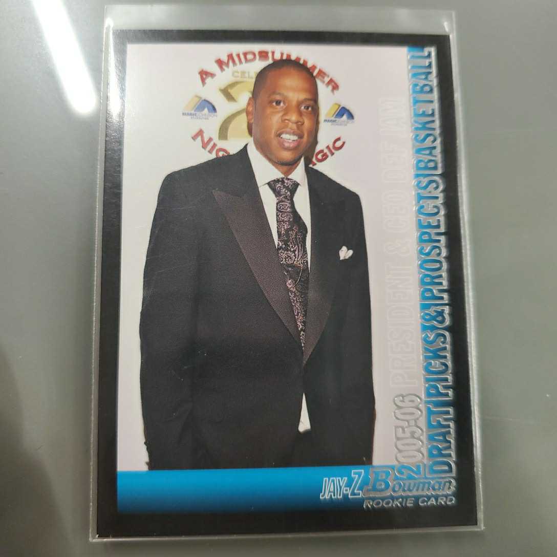 Jay-Z Topps Bowman ジェイジー Auto RC Rookie Jersey Patch オート サイン ルーキー ジャージ パッチ  の落札情報詳細| ヤフオク落札価格情報 オークフリー・スマートフォン版