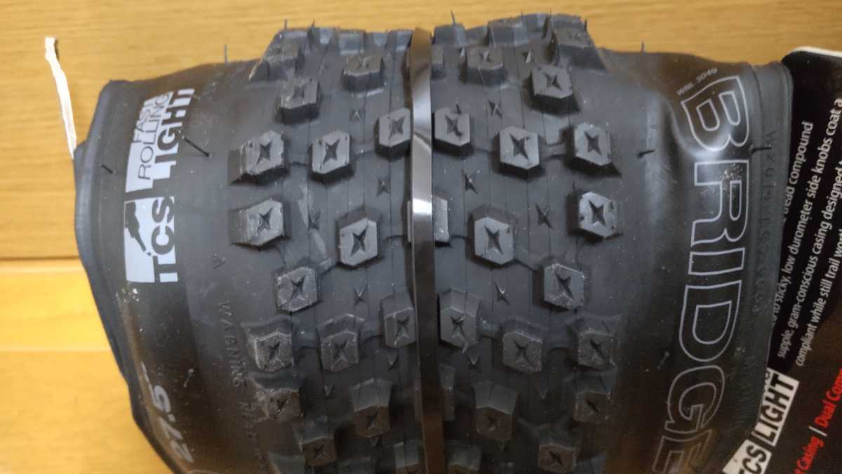 WTB BRIDGER 27.5×3.0 チューブレスレディ 新品2本セット