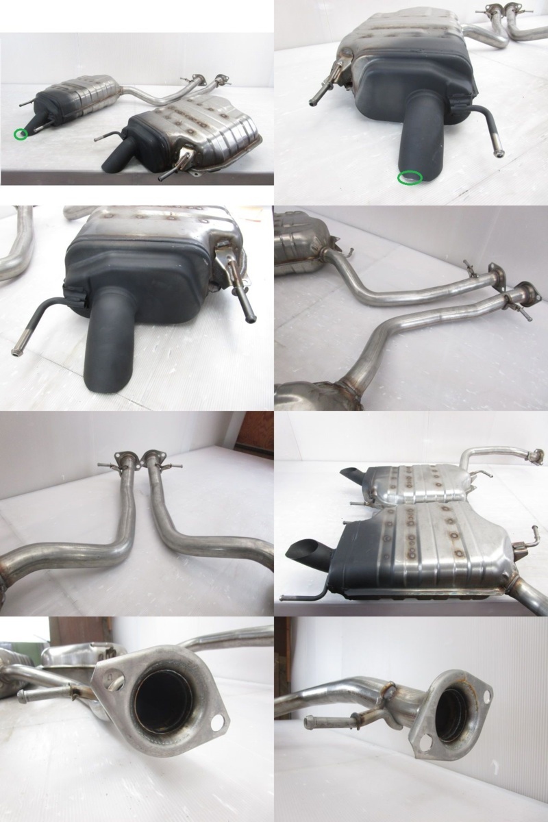 即決あり】 レクサス LS500h GVF50 GVF55 純正 マフラー 左右セット