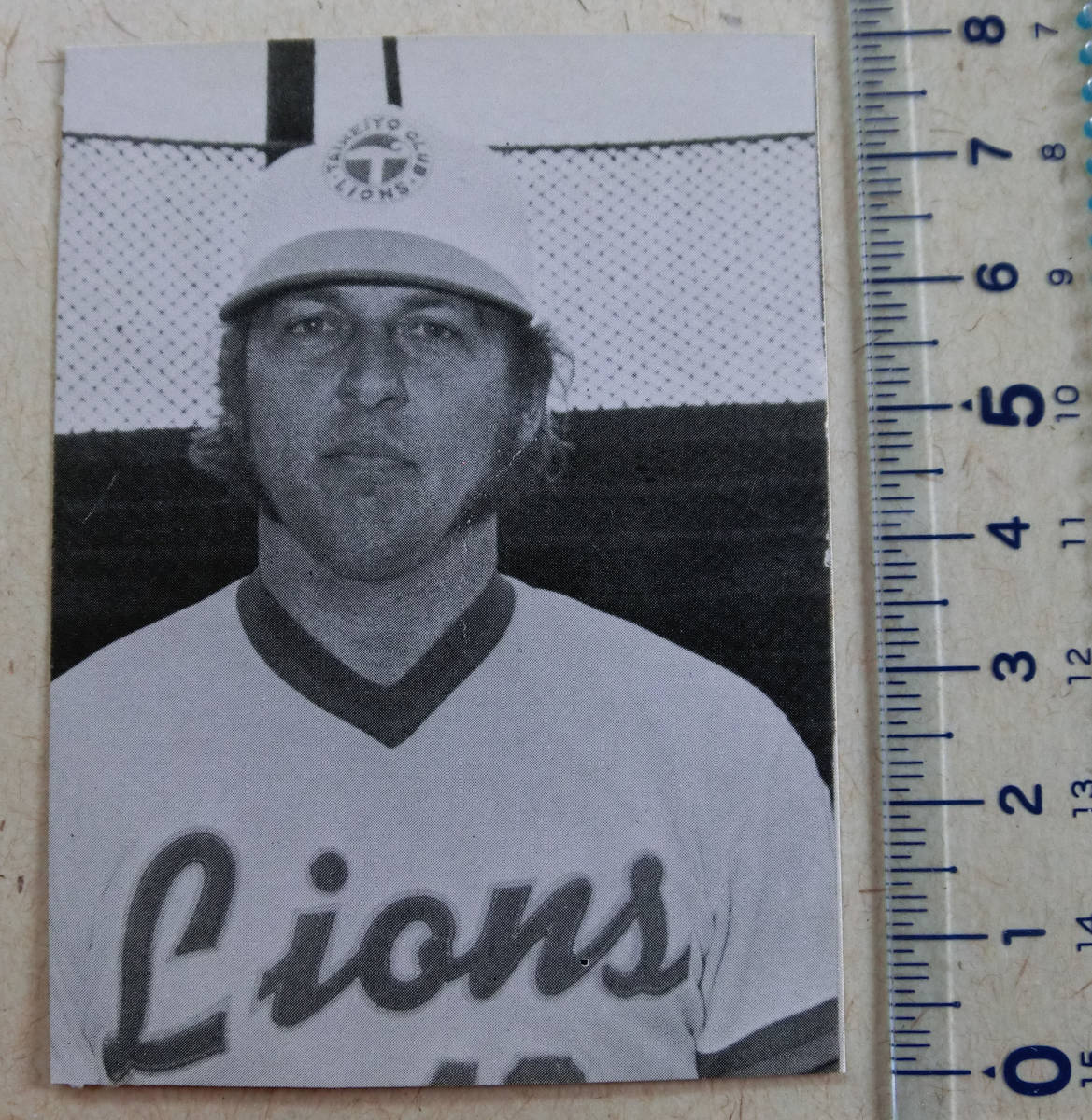 昭和48年 1973 ロジャー・レポーズ 太平洋クラブライオンズ 野球カード