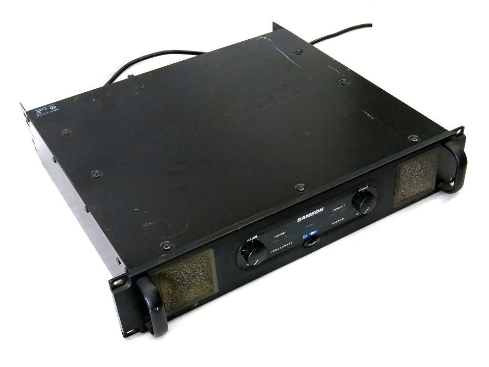 SAMSON SX 1800 ステレオアンプ 1800W