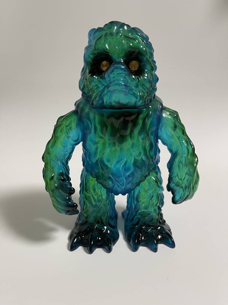 GARGAMEL へドラン長男　ガーガメル　ソフビ Gargamel Standard Size Hedoran Clear Blue Sofubi ガーガメル