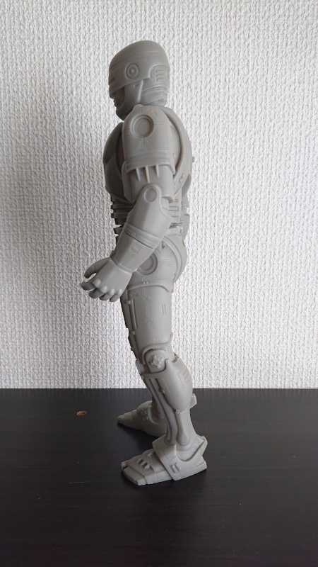 HUiA 1/6スケール ソフビ製 ロボコップ(付属パーツ無し/ジャンク品)の
