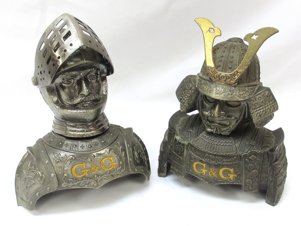 1円スタート ボトルカバー 2点セット ニッカウヰスキー G&G 甲冑 西洋