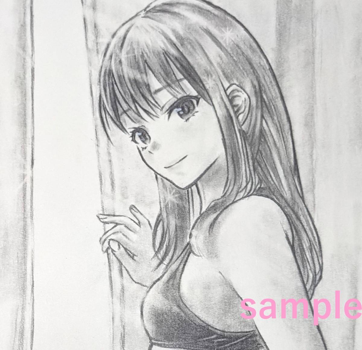 新品 オリジナル手描きイラスト モノクロ女の子 おはよう 鉛筆画 B5サイズより少し大きめ の落札情報詳細 ヤフオク落札価格情報 オークフリー スマートフォン版 新品 オリジナル手描きイラスト モノクロ女の子 おはよう 鉛筆画 B5サイズより少し大きめ の落札情報詳細 ヤフオク落札価格情報 オークフリー スマートフォン版