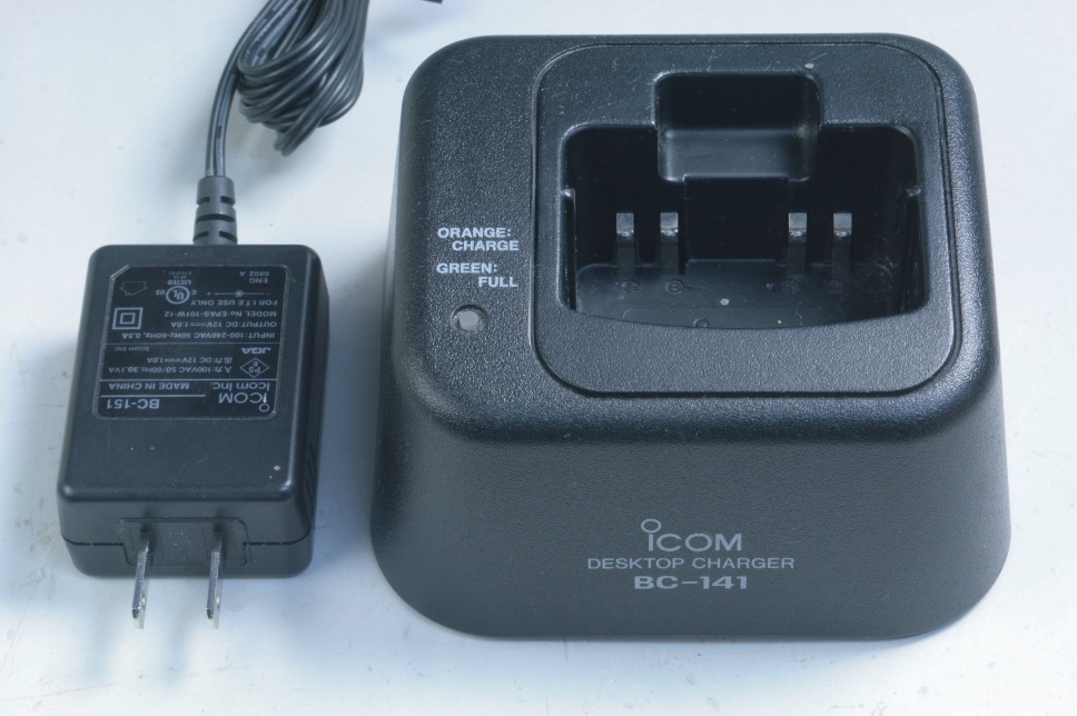 icom BC-141 アイコム 充電器 3個セット icom BC-141 アイコム 充電器 3