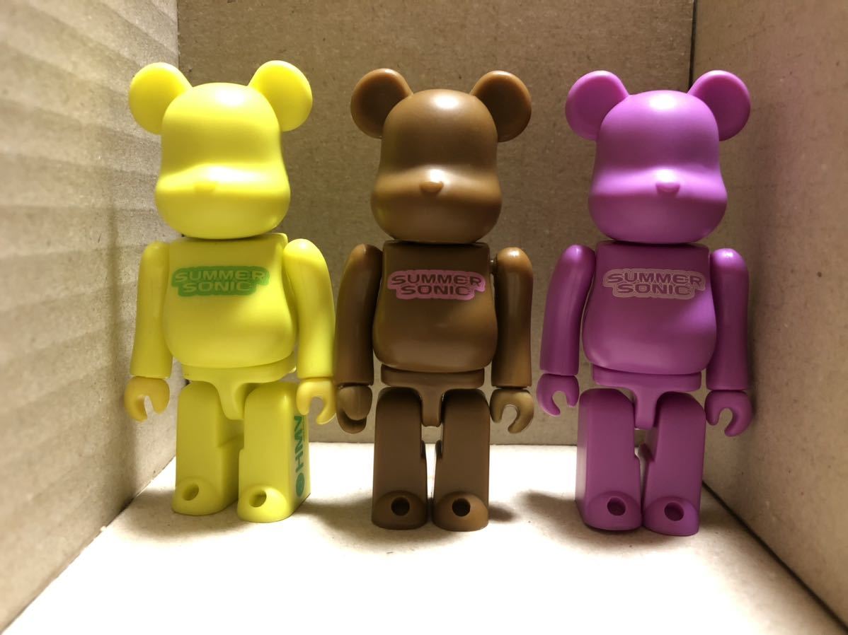 セガストア限定】ソニックザヘッジホッグ100% 400% ベアブリック SEGA