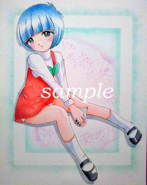 新品】手描き同人イラスト 大山まゆ「宇宙海賊キャプテンハーロック