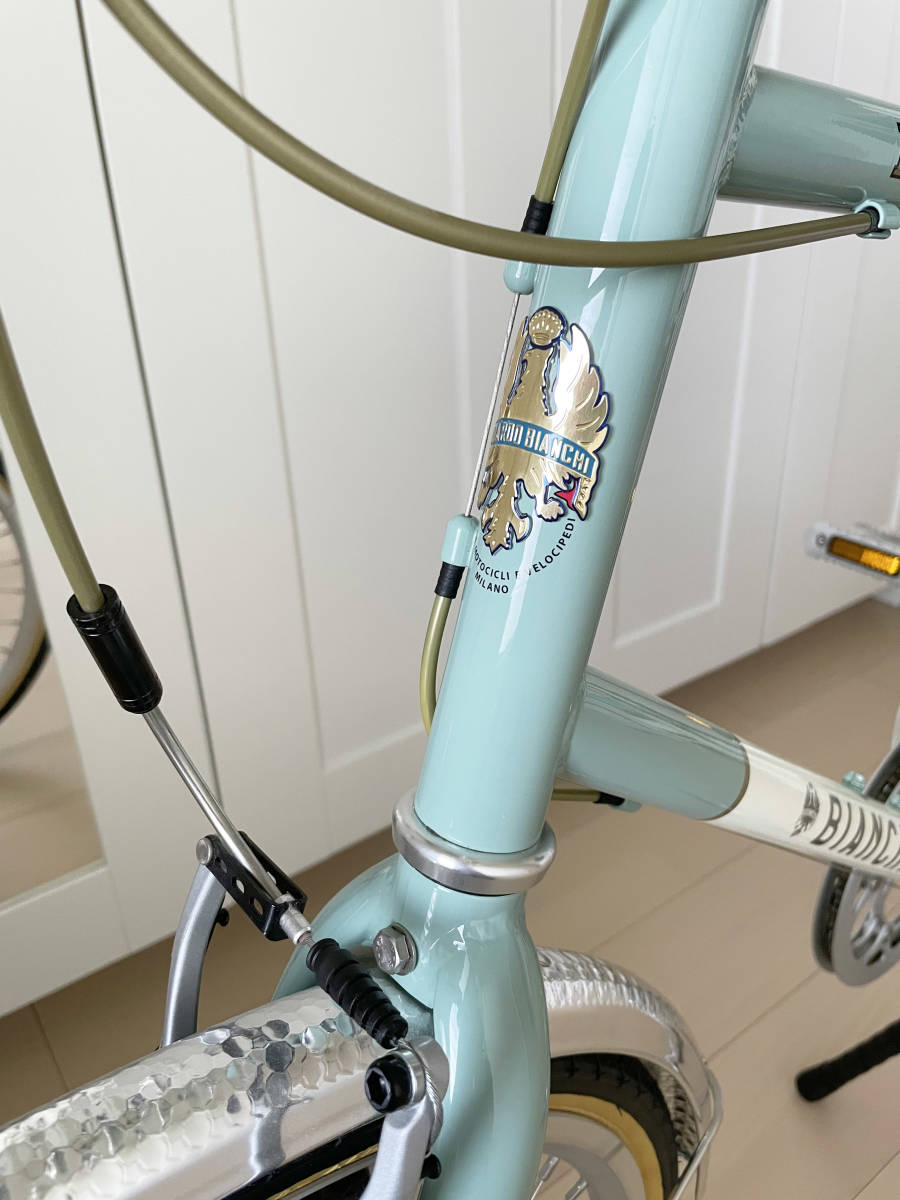新品】【新品・レア・1円スタート】Bianchi ビアンキ ミニベロ