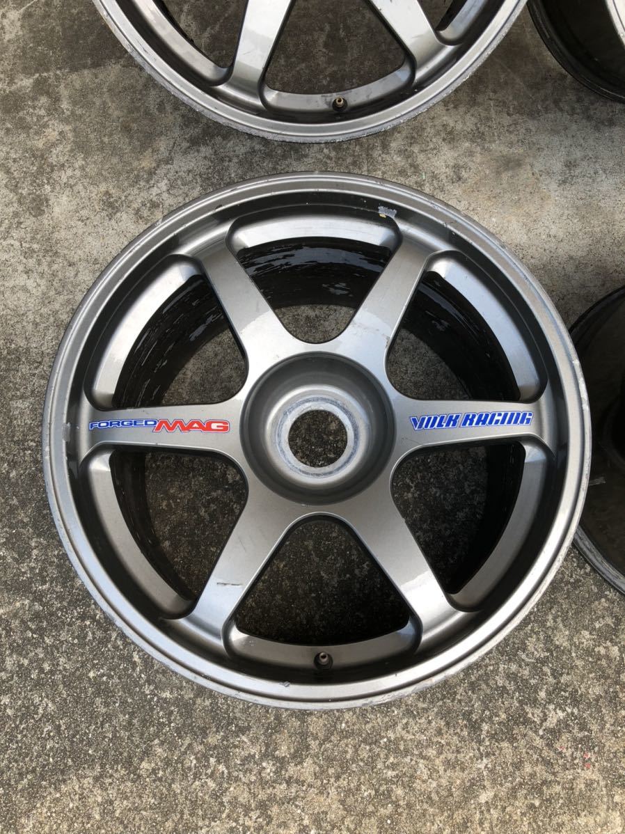 ボルクレーシング 鍛造マグネシウム センターロック 中古（貴重