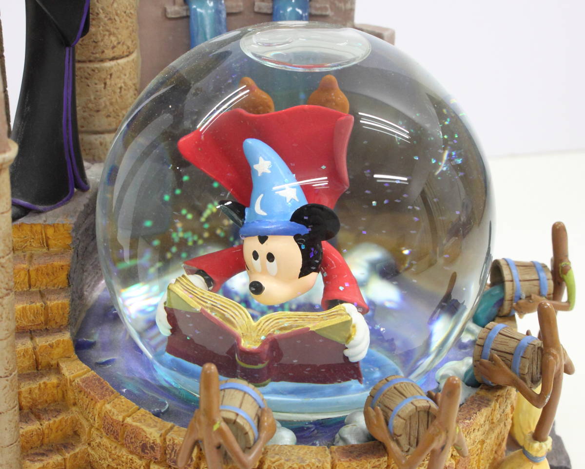 経典 ファンタジア ディズニー 魔法使いの弟子 レア スノードーム スノーグローブ オルゴール Www Qiraatafrican Com