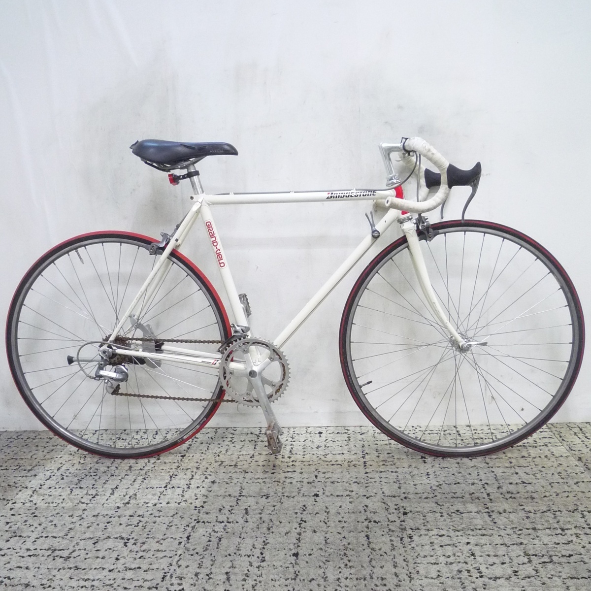 ロードバイク クロモリ ブリヂストン グランベロ フレーム売り SHIMANO