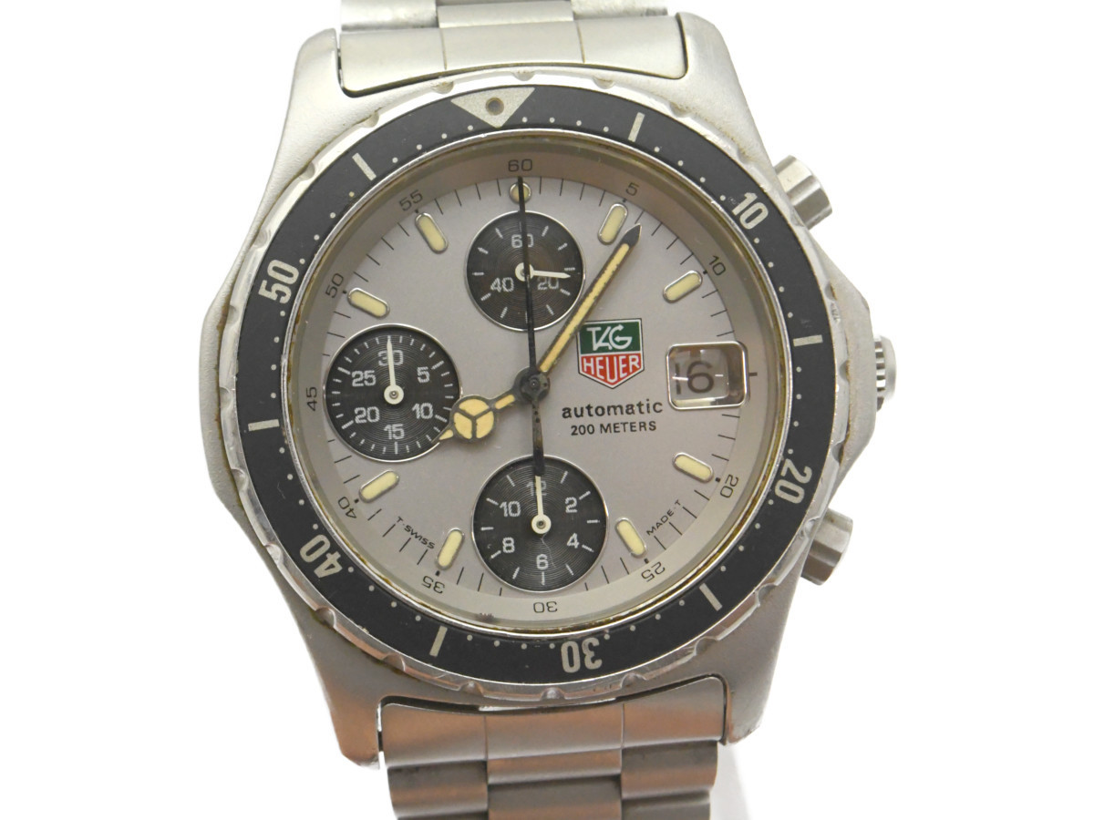 タグホイヤー 870.206 クロノグラフ 200m 自動巻き【稼動品】