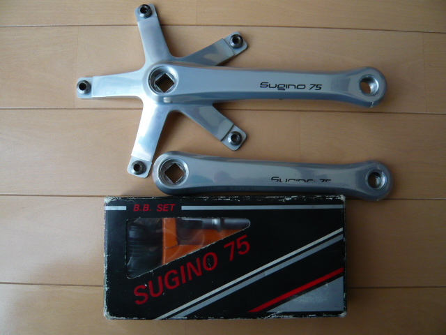 sugino75 クランク BB無し（Sugino75とかDURA-ACEとか至福の