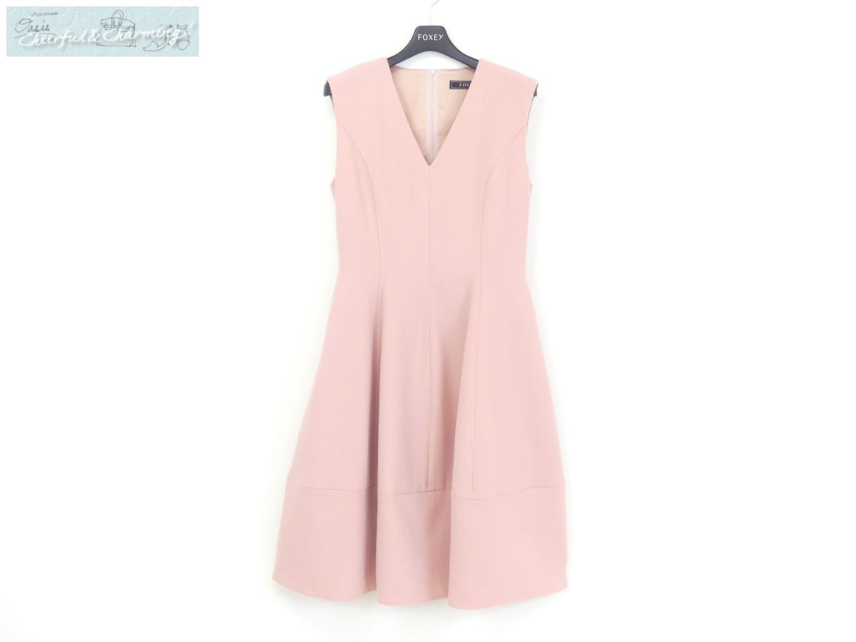 満点の 年 Vバロン ヴィンテージローズ ピンク フォクシー ワンピース Www Dtlaprint Com