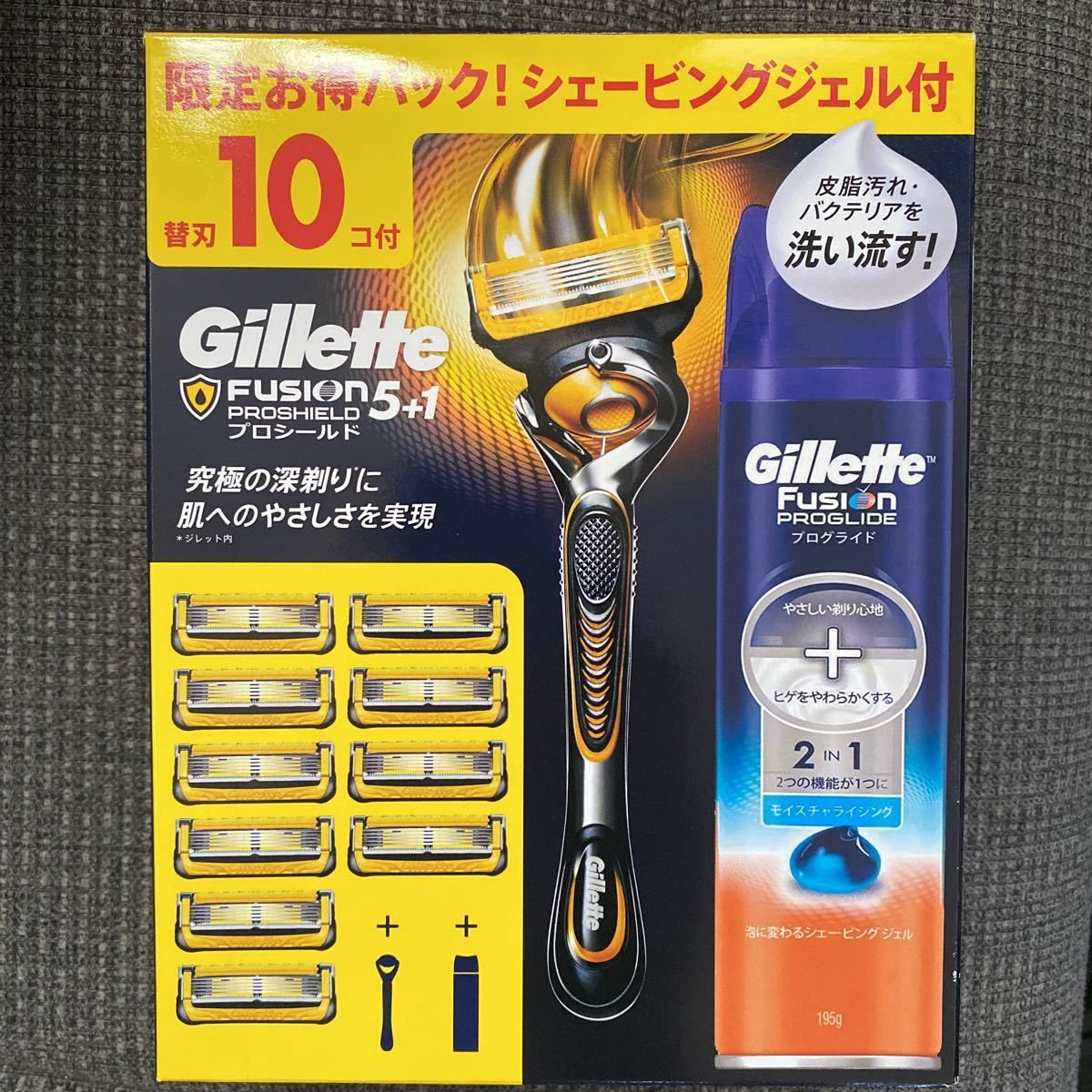 Gillette ProShield 5+1 替え刃 4個入×4箱セット新品