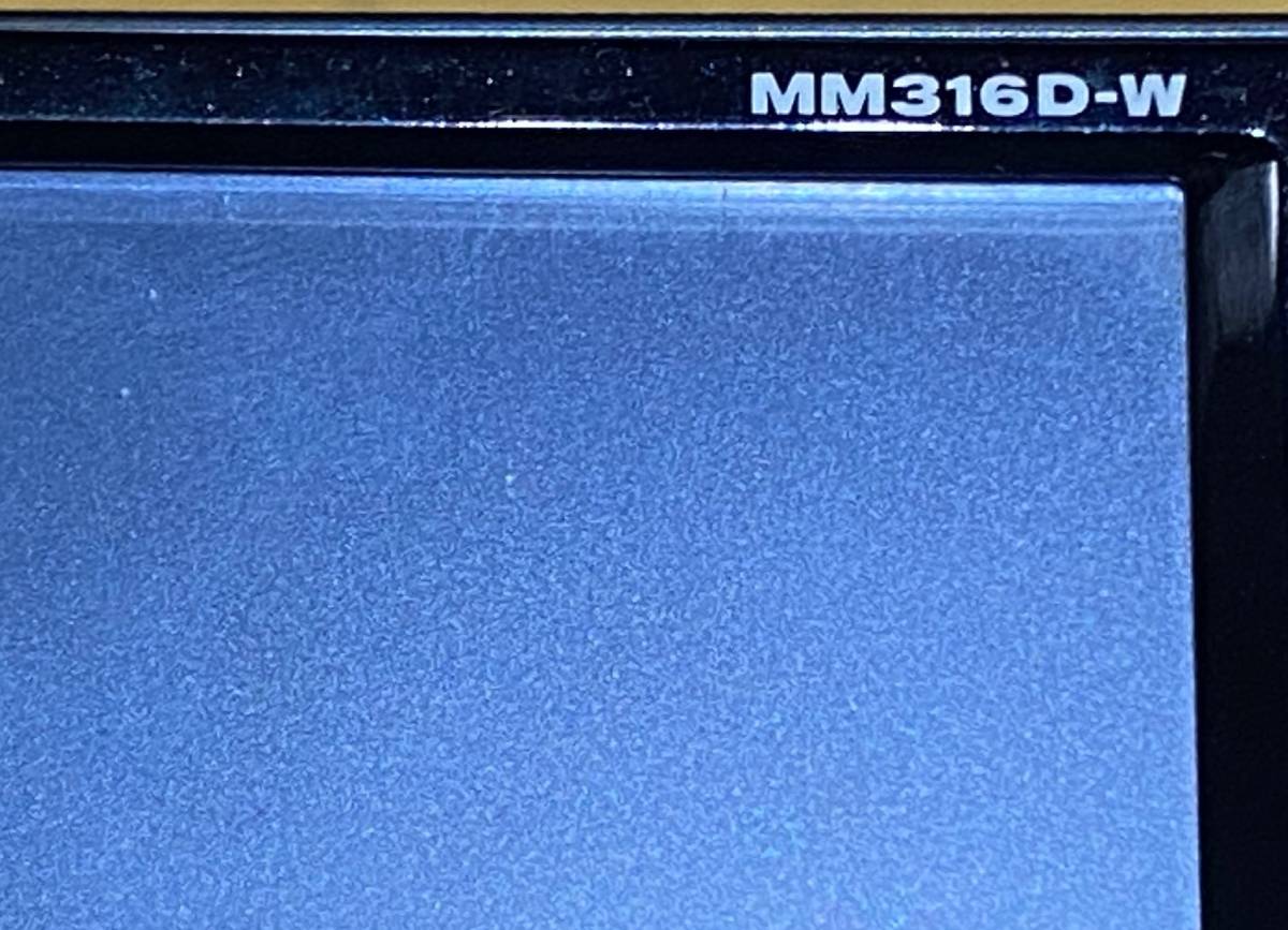 やや傷や汚れあり 詳細 日産純正ナビ Mm316d W 19年地図 日産コネクト通信 フルセグtv Bluetooth Dvd ｃｄ Usb ｓｄ Fm Am ハンズフリーマイク 各配線付き の落札情報詳細 ヤフオク落札価格情報 オークフリー スマートフォン版