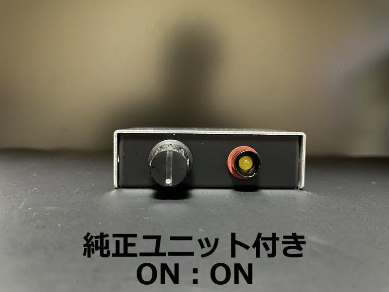【ON.ON】CBR400F ステー付　スイッチ　REV レブコン純正ユニット青 ON.ON/LED透明赤/完成品】CBR400F REV レブコン ユニット - メルカリ