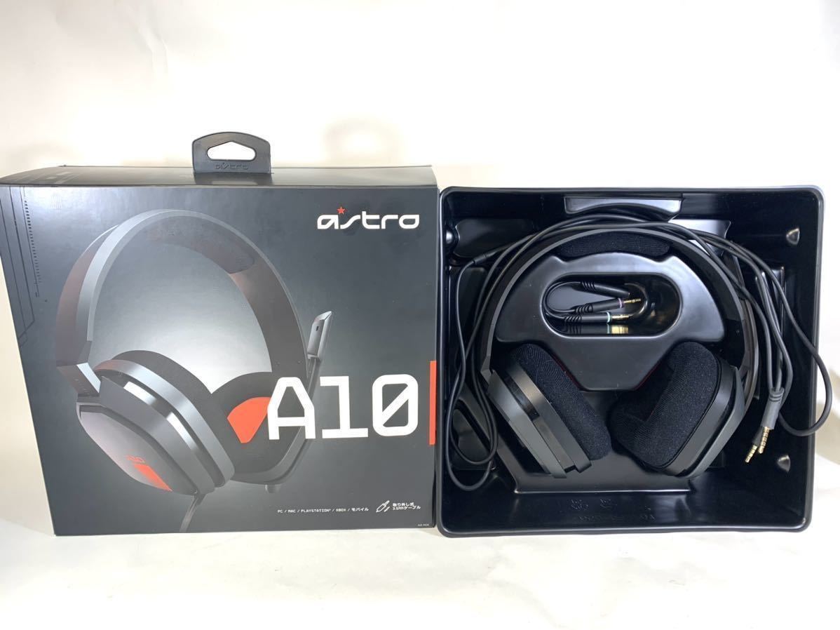 【傷や汚れあり】ASTRO Gaming アストロ ゲーミングヘッドセット PS4 PlayStation A10 MAC XBOX マイク
