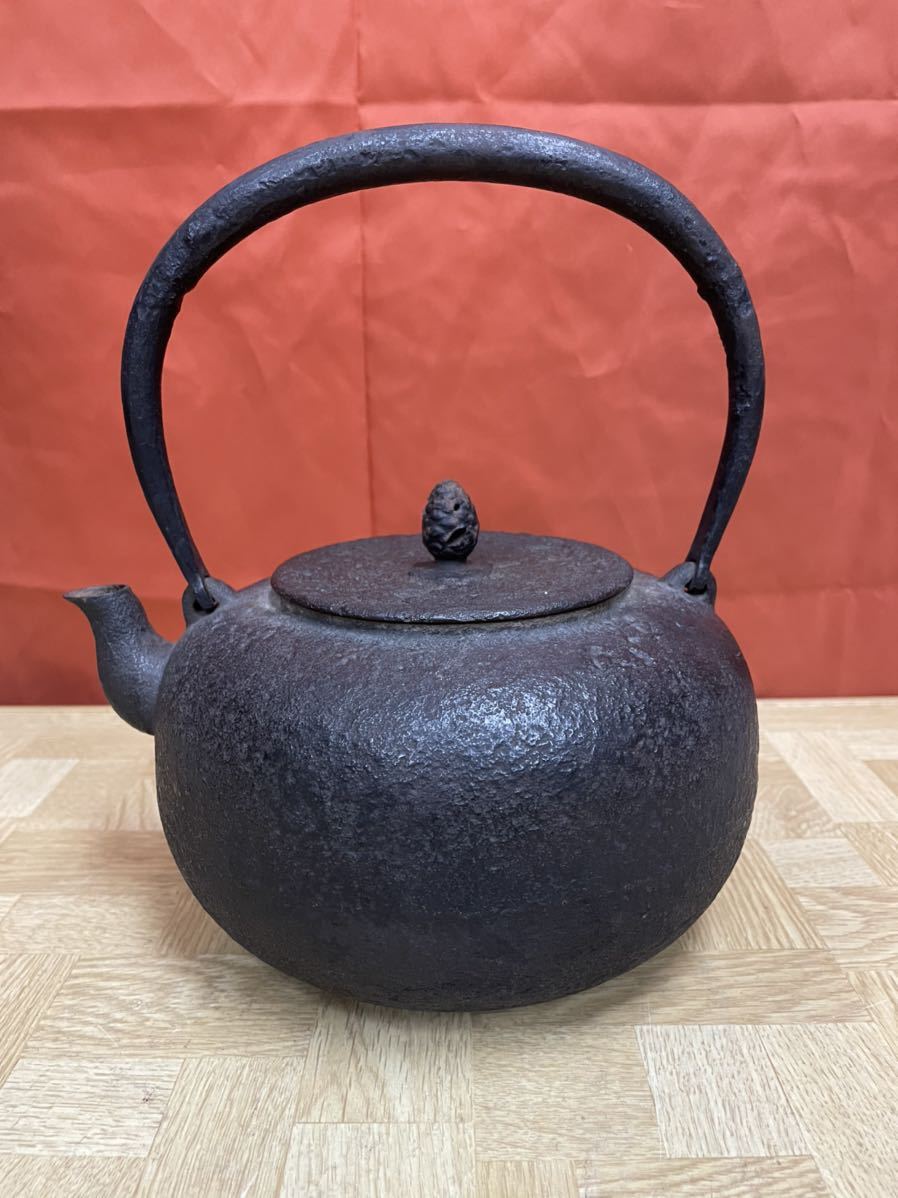 南部鉄器】御釜屋 小泉仁左衛門 鉄壺