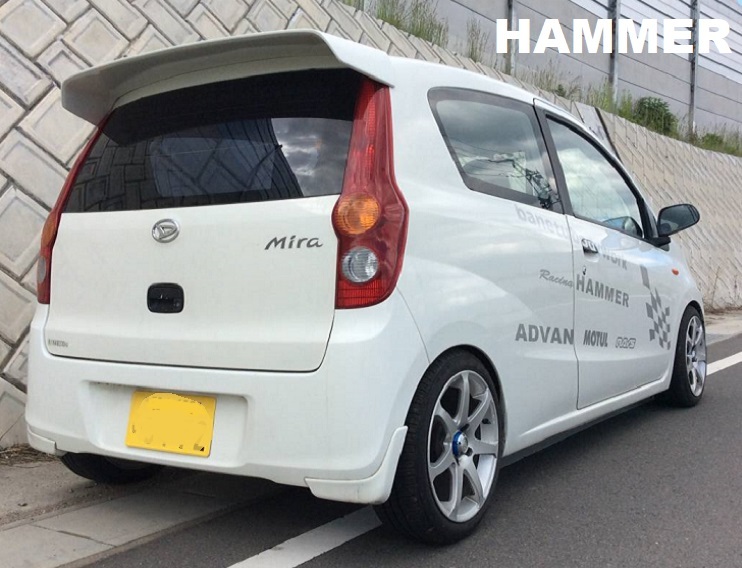 レーシングハマー リアスポイラー ha23 22 11アルトワークス アルト