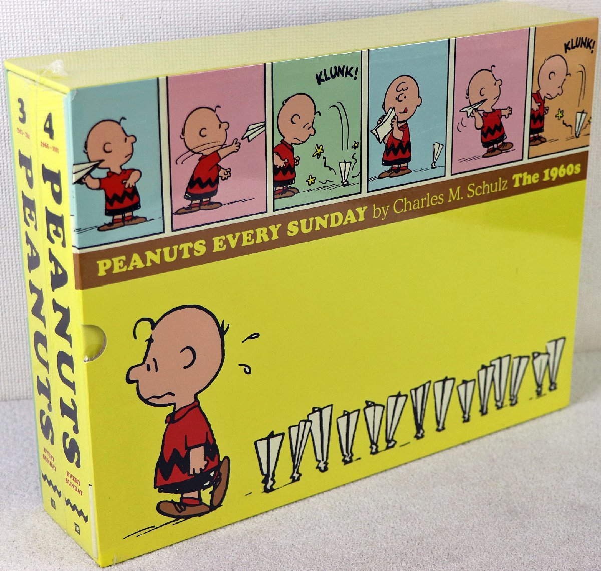 【未使用に近い】S 未使用品 洋書 『Peanuts Every Sunday The 1960s Gift Box Set』 Snoopy/スヌーピー チャーリー・ブラウン