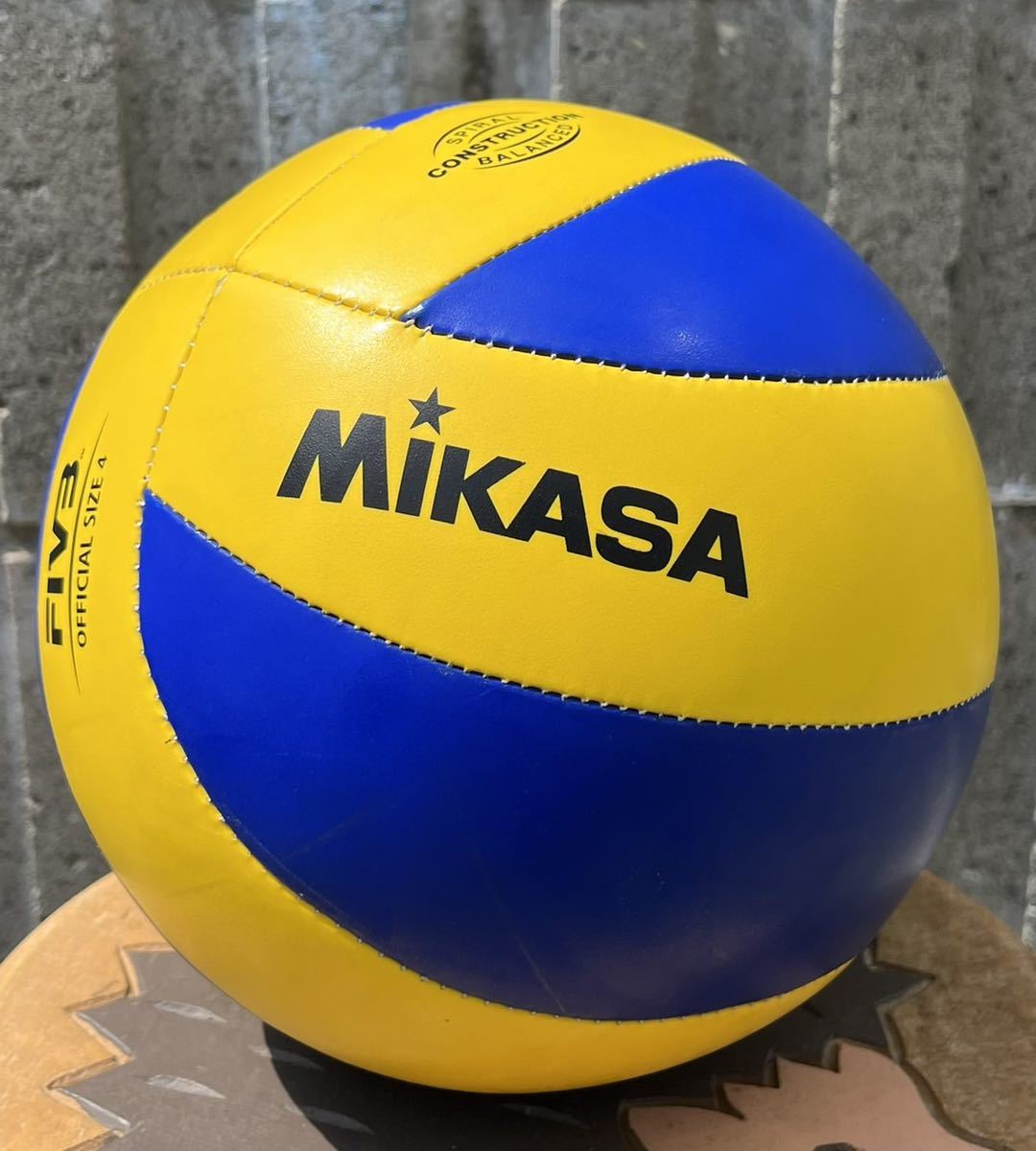 MIKASA MVP400MAL ×6 バレー4号 ママさん試合球 天然皮革 白
