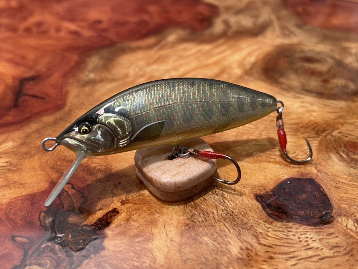 ルアー ハンドメイドミノー sparkle lures 咲耶52ヘビー