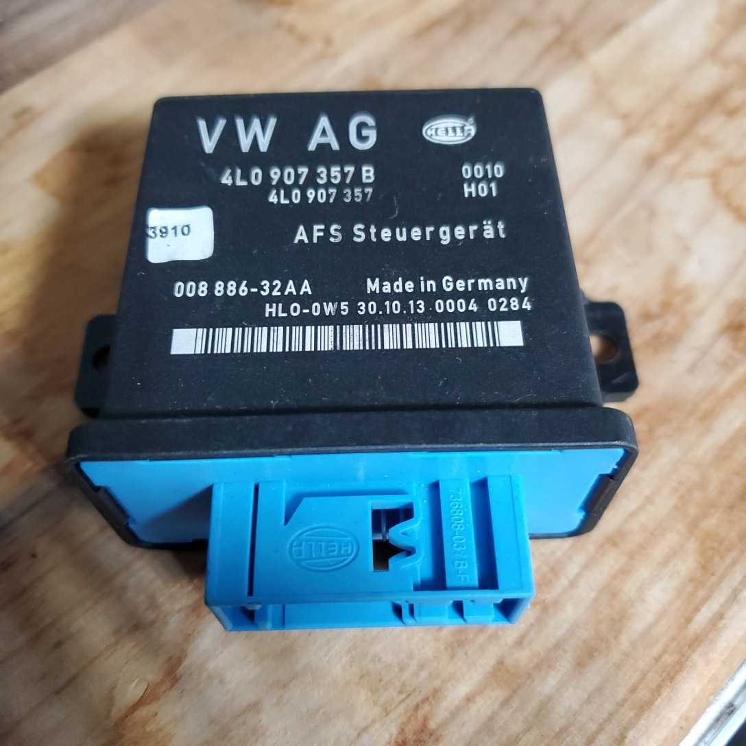 【傷や汚れあり】G1 20092012年式 アウディA3 8PCAX ヘッドライト レンジ コントロール モジュール 4L0907357の