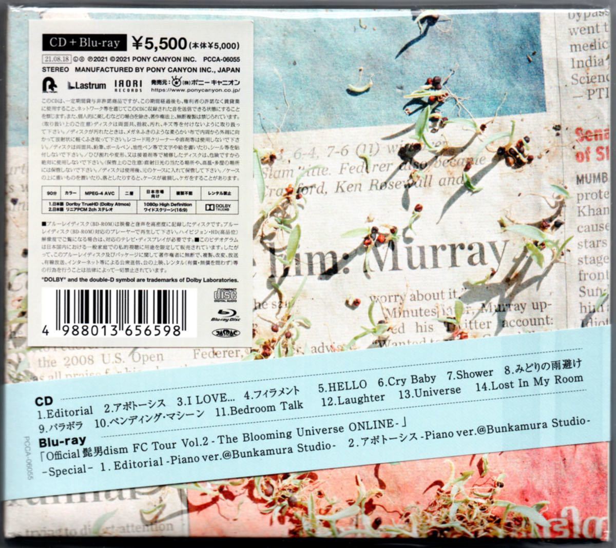 未使用】【新品未開封】Official髭男dism /「『Editorial』(CD + Blu