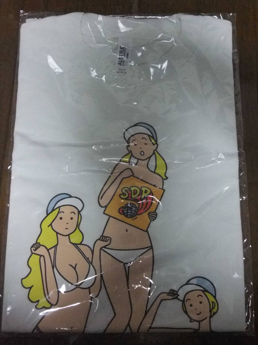 未使用】スチャダラパー ゆたんぽ GIRLS Tシャツ 白根ゆたんぽの落札