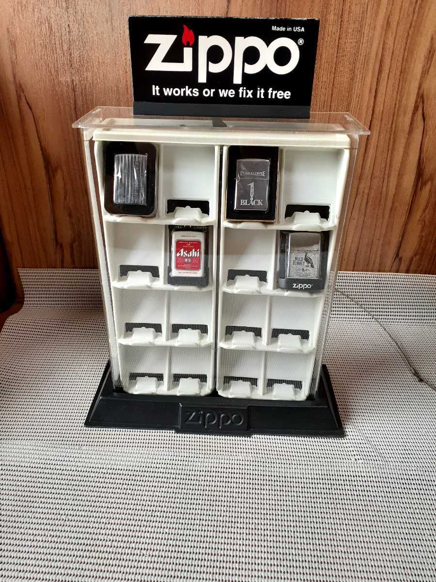 【目立った傷や汚れなし】ZIPPO ジッポ ディスプレイケース コレクションケース アクリルケース 16個用 中古品 の落札情報詳細
