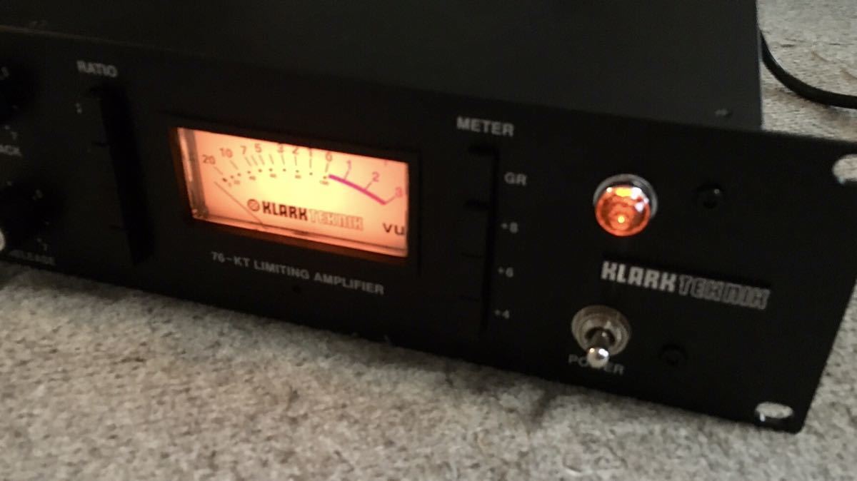 KLARK TEKNIX 76-KT コンプレッサー 未使用に近い】Klerk Teknik 76-KT